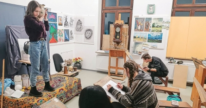 A képzőművészet ábécéjét tanulják